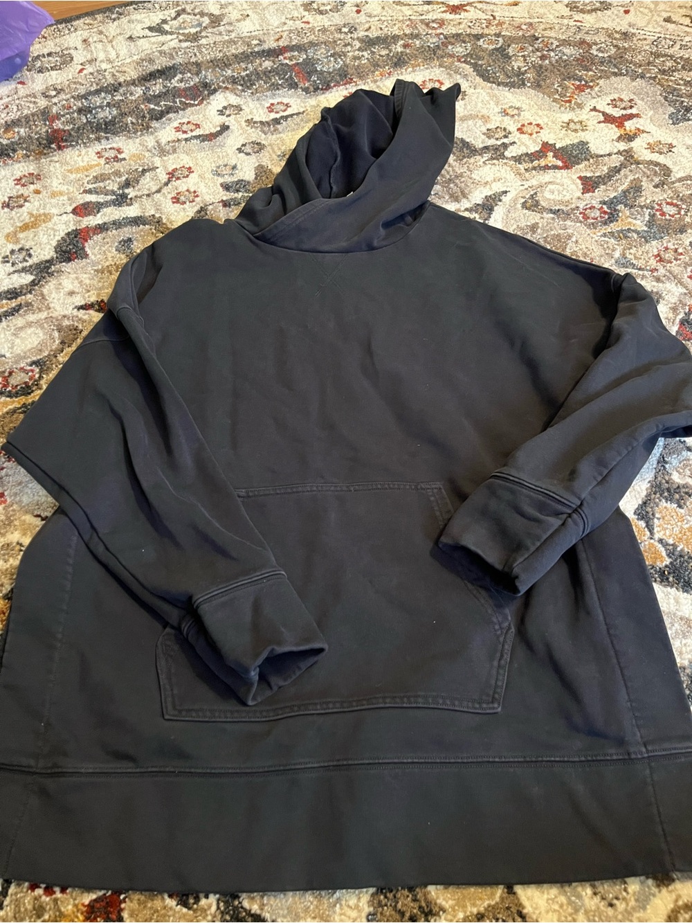 Fabletics Men's Black Pullover Hoodie